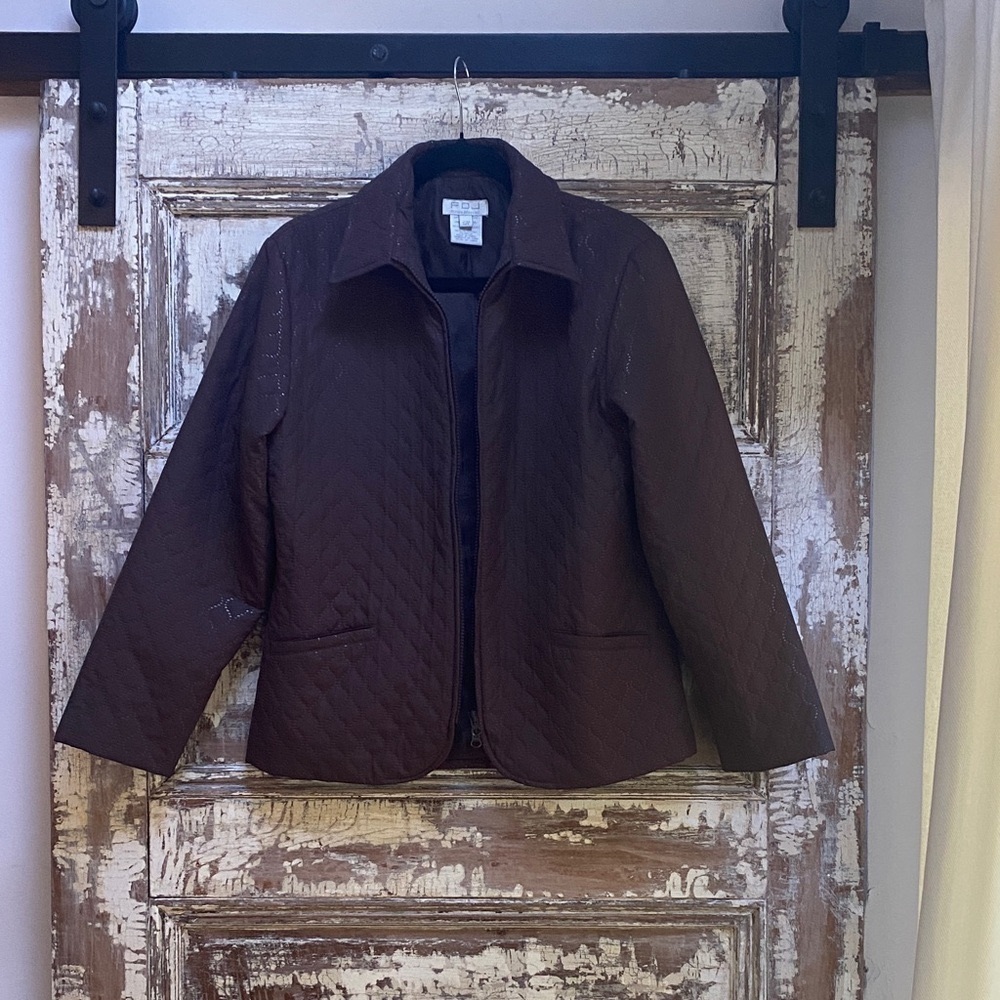 FDJ Quilted Puffer Jacket, Size S Petite